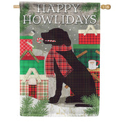 Howliday Greeting Dura Soft House Flag