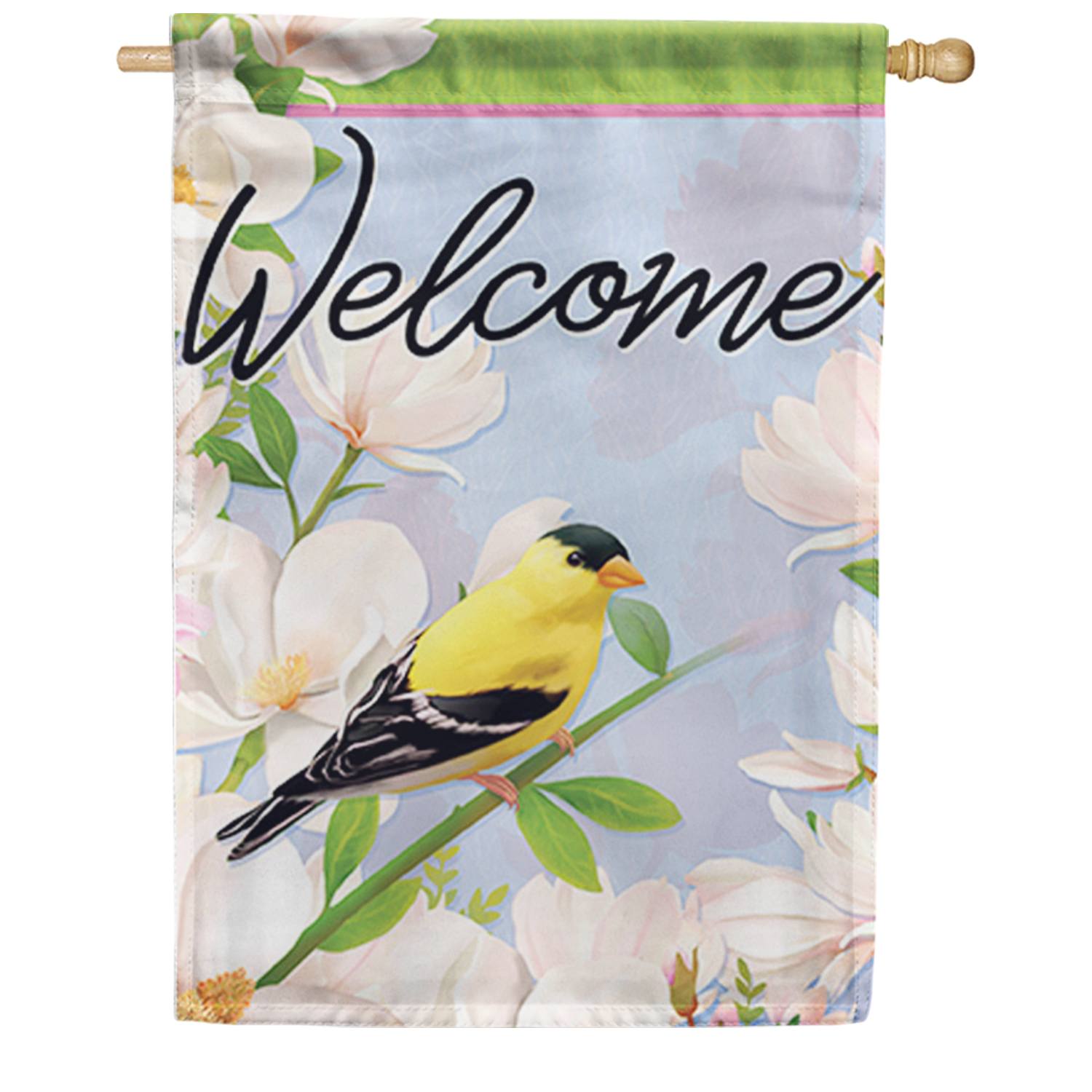 Goldfinch Dura Soft House Flag