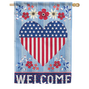 American Heart Dura Soft House Flag