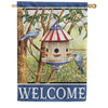 Bluebirds Dura Soft House Flag