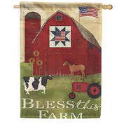 Primitive Barn Dura Soft House Flag