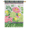 Fresh Floral Dura Soft House Flag