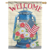 Freedom Lantern Dura Soft House Flag