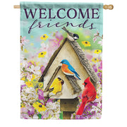Colorful Meeting Dura Soft House Flag