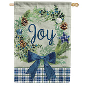 Plaid Joy Dura Soft House Flag