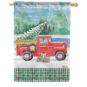 Holiday Traditions Dura Soft House Flag