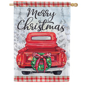 Wreath Truck Dura Soft House Flag