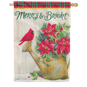 Merry & Bright Dura Soft House Flag