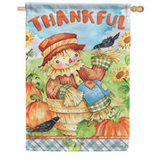 Scarecrow Basket Dura Soft House Flag