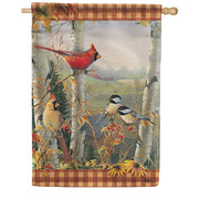 Fall Day Dura Soft House Flag