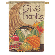 Classic Cornucopia Dura Soft House Flag