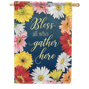 All Who Gather Dura Soft House Flag