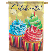 Let's Celebrate Dura Soft House Flag