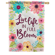 Full Bloom Dura Soft House Flag