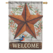 Barnstar & Bluebird Dura Soft House Flag