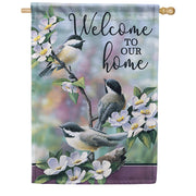 Apple Blossom Time Dura Soft House Flag