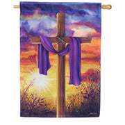 Triumphant Cross Dura Soft House Flag