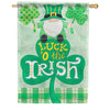 Irish Gnome Dura Soft House Flag