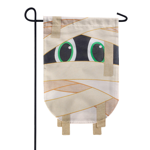 Mummy Applique Garden Flag