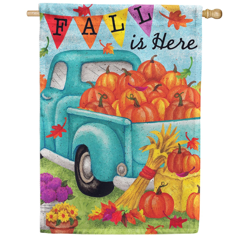 Fall is Here House Flag