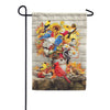 Fall Flowers and Birds Garden Flag