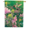 Hovering Hummer House Flag