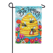 Bee Skep Garden Flag