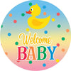 Custom Decor Accent Magnet - Welcome Baby