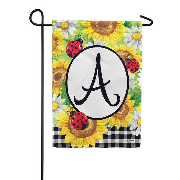 Sunflower Ladybug A Garden Flag