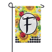 Sunflower Ladybug F Garden Flag