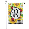 Sunflower Ladybug R Garden Flag