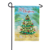 Coastal Christmas Garden Flag