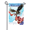 Patritoic Eagle Garden Flag