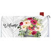 Milk Can Flowers Mailbox Cover