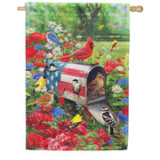 Songbird Mailbox House Flag