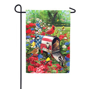 Songbird Mailbox Garden Flag