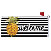 Welcome Pineapple Mailbox Cover