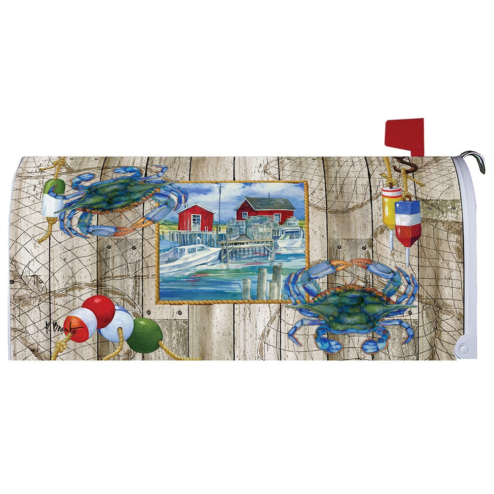 Crab Shack Mailbox Cover