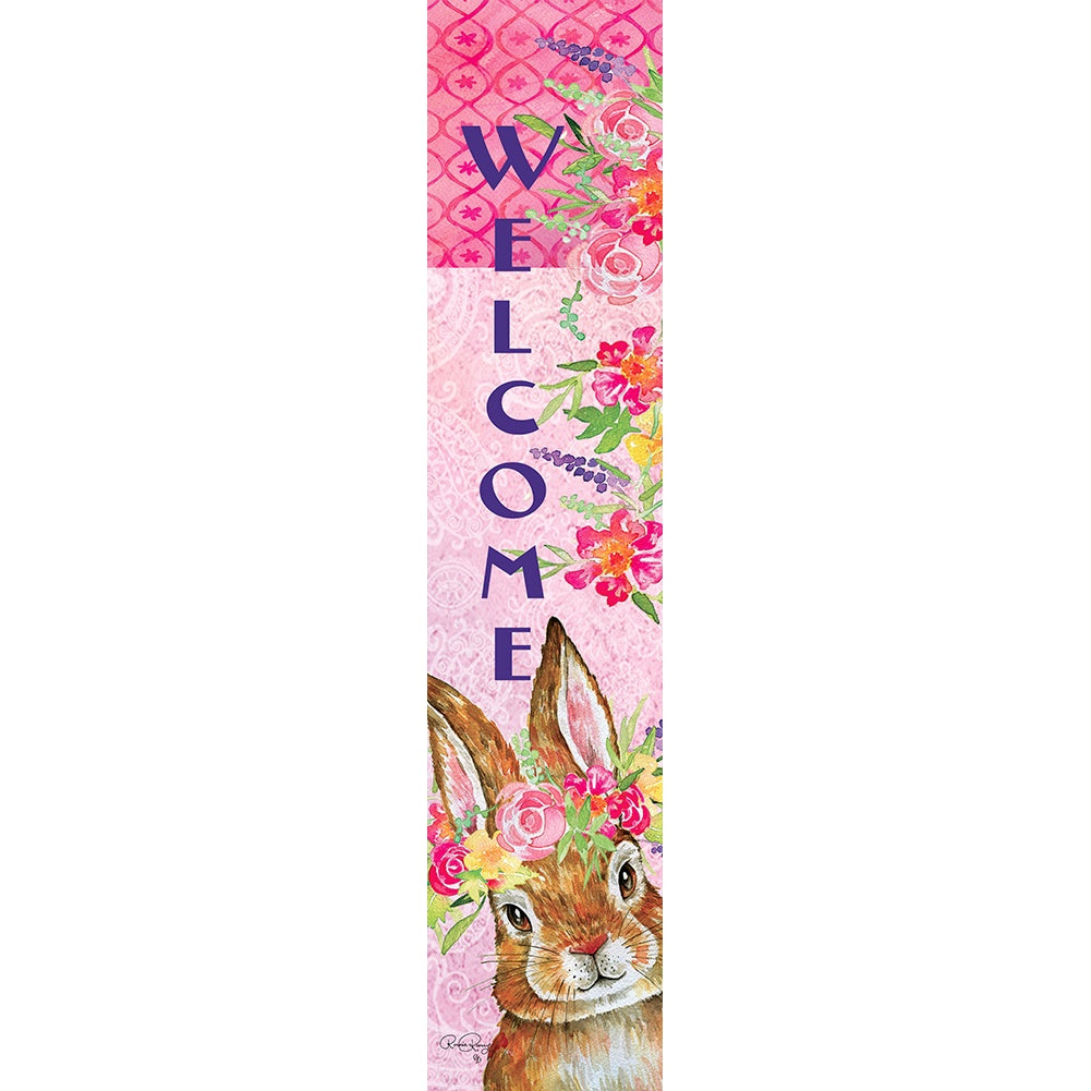 Custom Decor Yard Expression - Bunny Wreath
