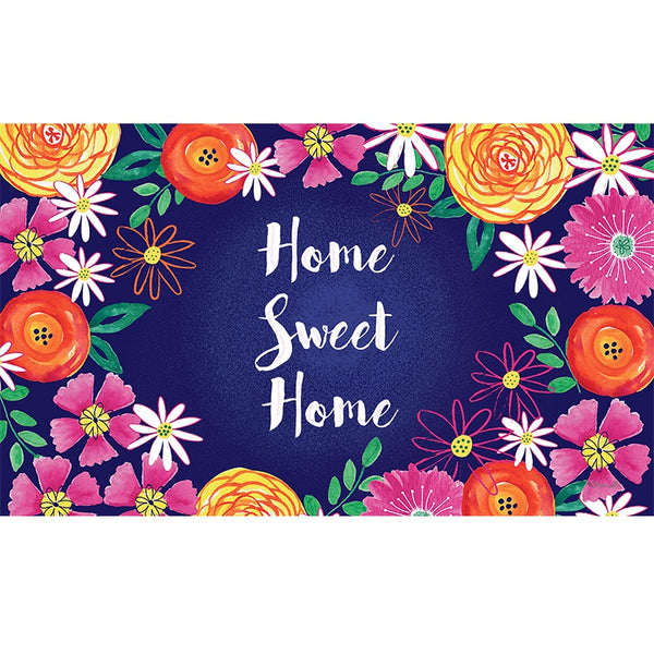 Burst of Flowers Door Mat