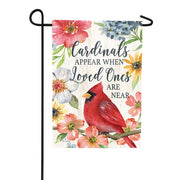 Cardinals Appear Garden Flag