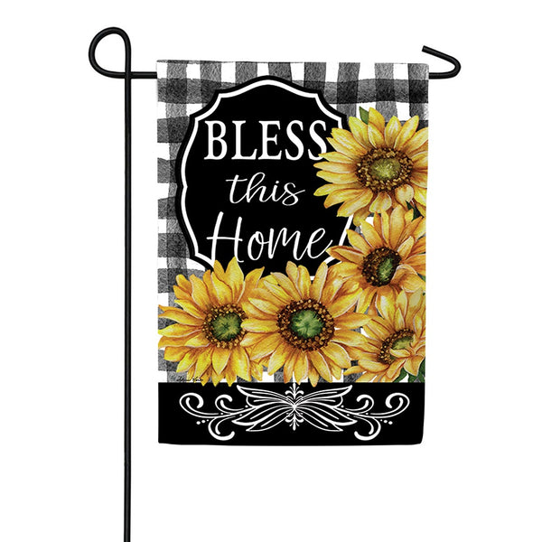 Home Sweet Sunflowers Garden Flag