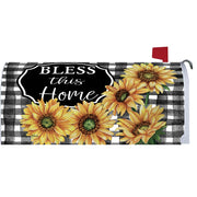 Home Sweet Sunflowers Mailbox Cover