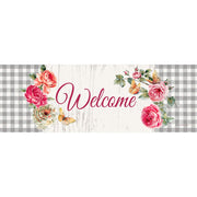 Custom Decor Signature Sign - Rose Wreath