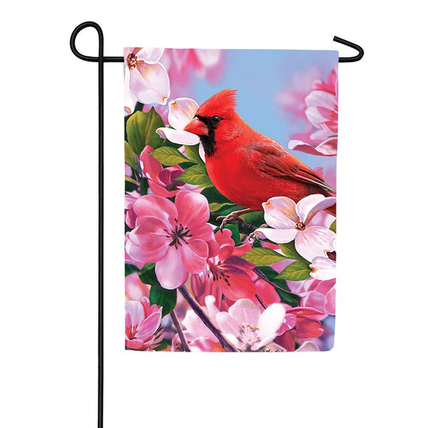 Cardinal Flowers Garden Flag