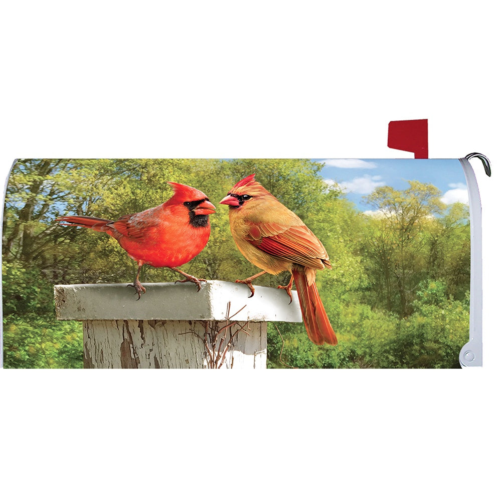 Sunflower Fence Mailbox Cover