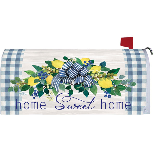 Lemon Wreath Mailbox Cover