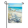 Beach Adirondacks Garden Flag