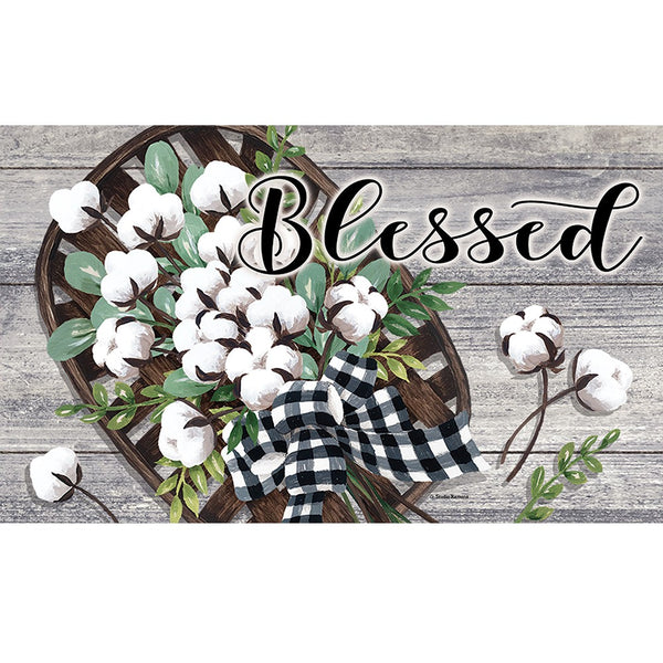 Cotton Basket Door Mat