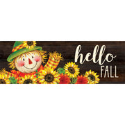 Custom Decor Signature Sign - Sunflower Scarecrow